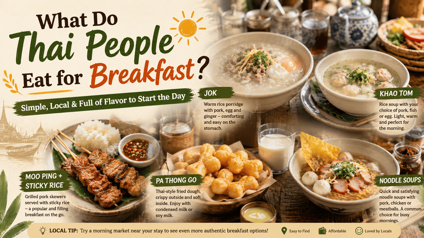 What Do Thai People Eat for Breakfast?