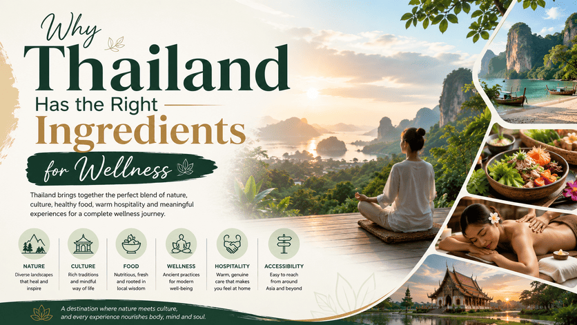 Why Thailand Has the Right Ingredients for Wellness