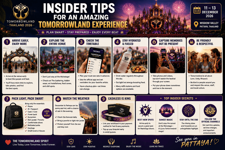 Insider Tips for an Amazing Tomorrowland Experience