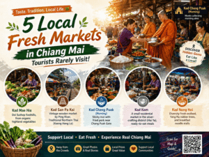 5 Local Fresh Markets in Chiang Mai That Tourists Rarely Visit