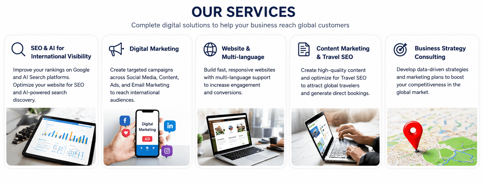 increase international customer